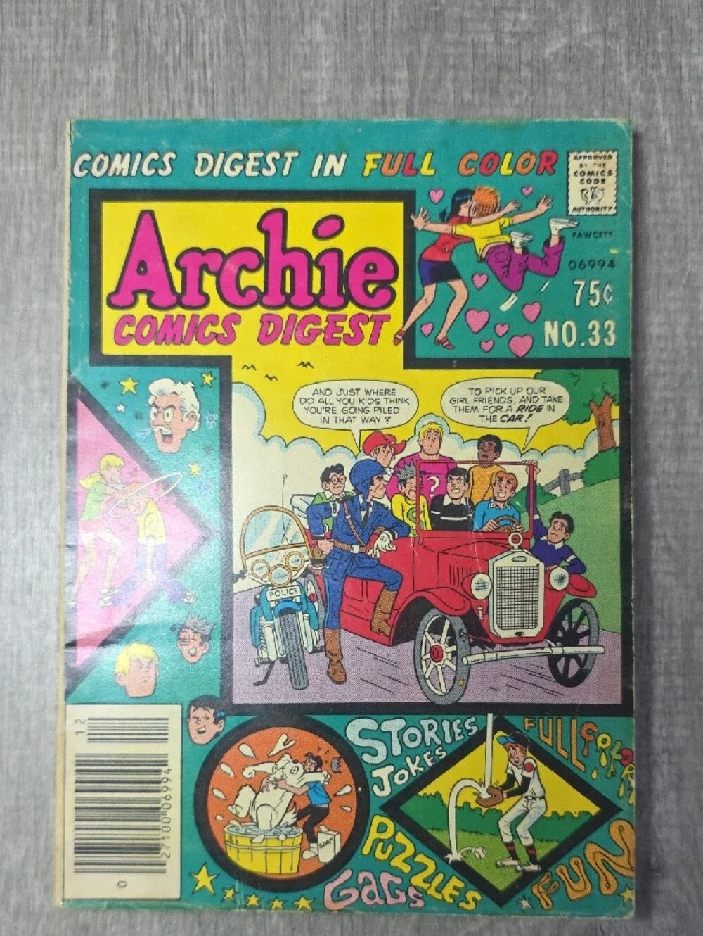 Archie Kids Comic Bundle - Colorful Green & Multicolor Covers